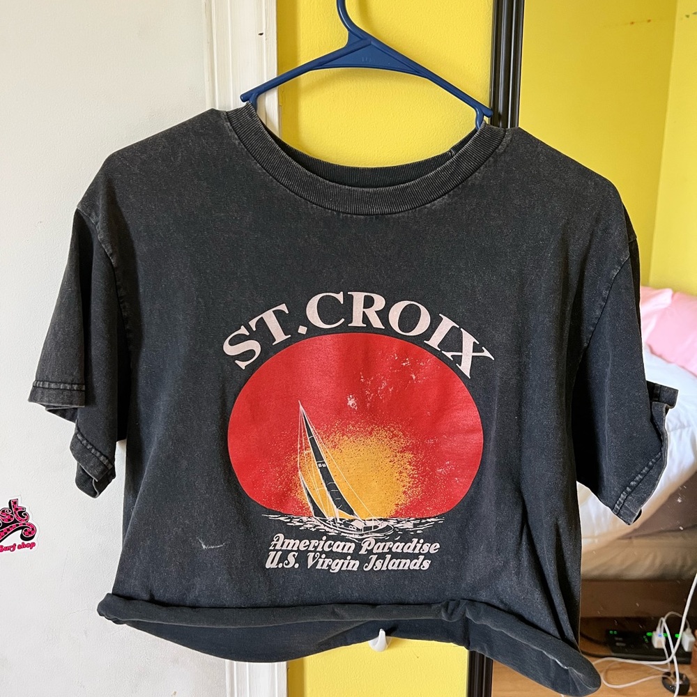Cropped brandy Melville tee